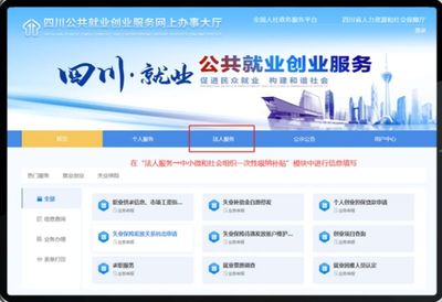 2023年四川省中小微企業一次性吸納就業補貼申請指南